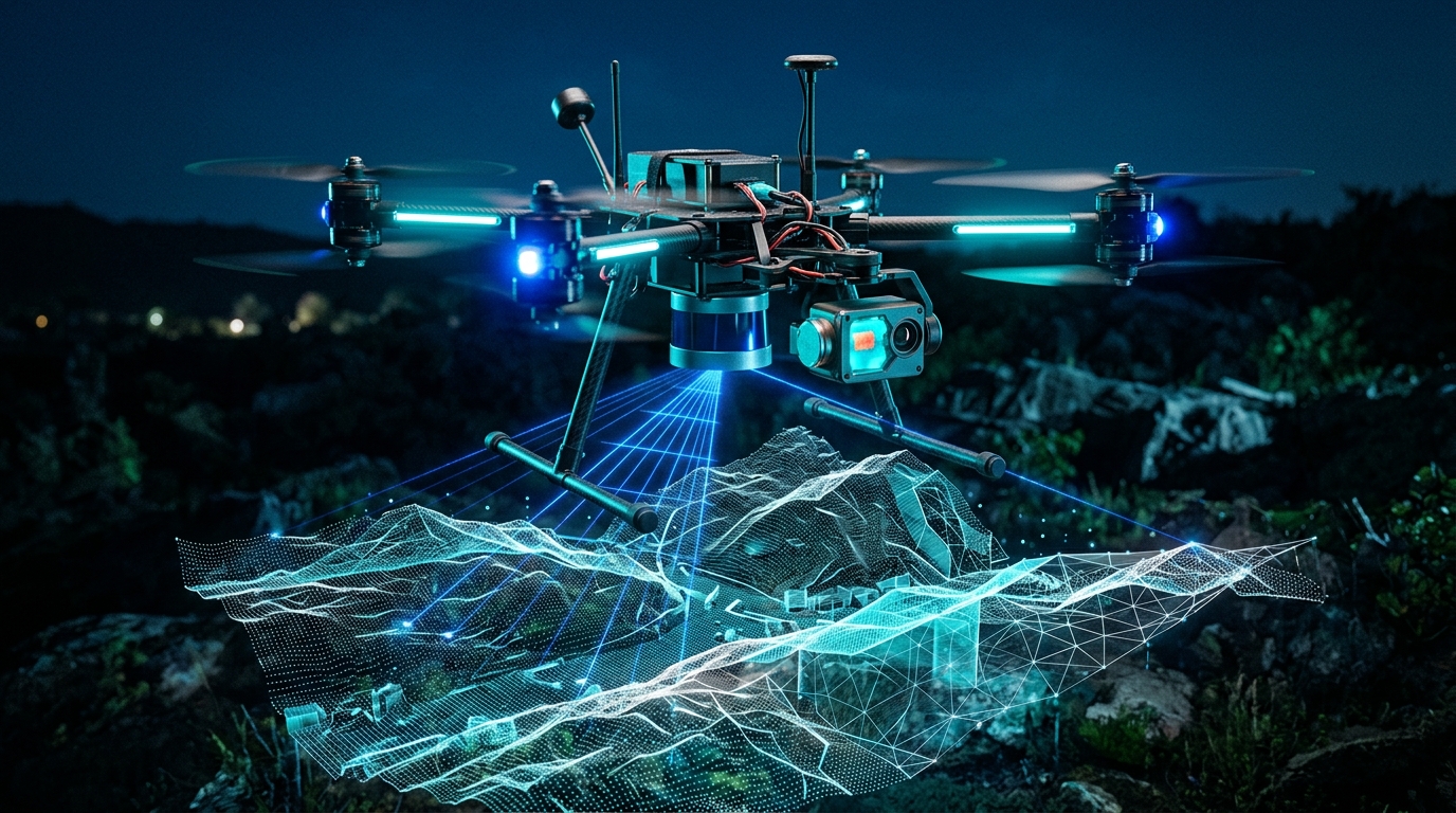 LiDAR 3D Terrain Mapping